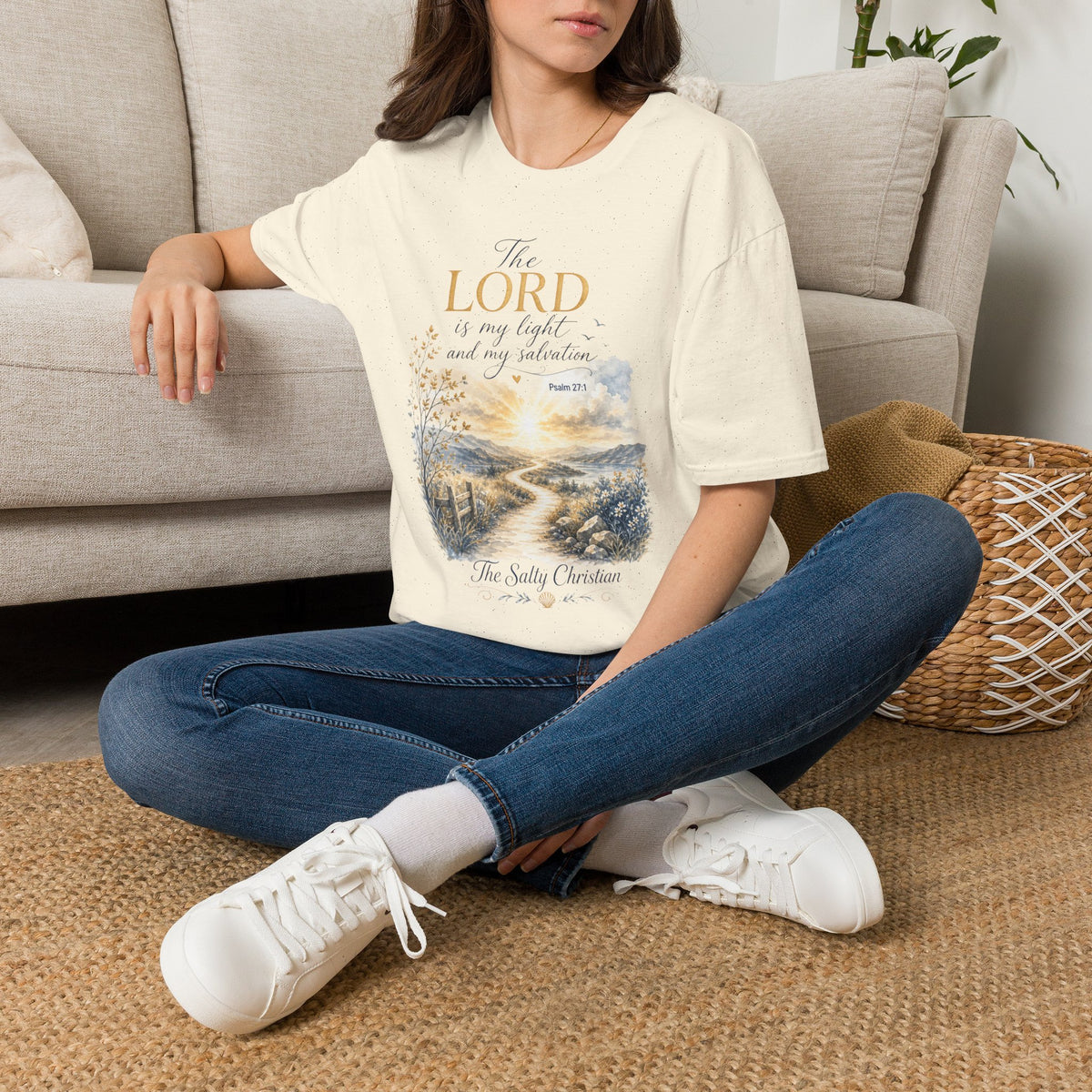The Lord Is My Light T-Shirt — Psalm 27:1