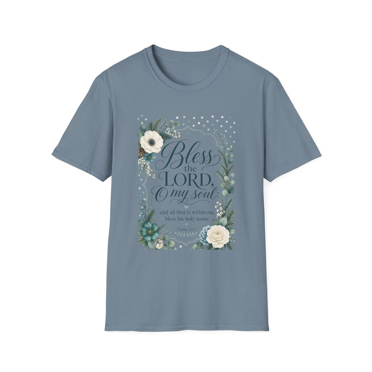 Bless the Lord Floral T-Shirt