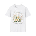 "Consider the Lilies of the Field" Floral Scripture Tee