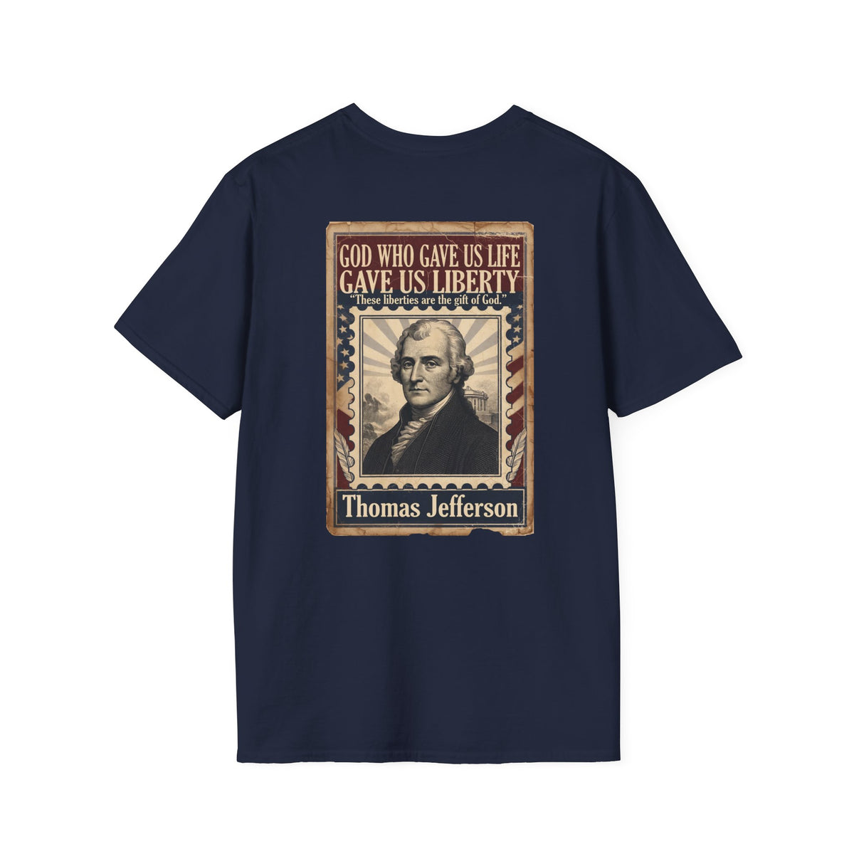 Thomas Jefferson Vintage Quote T-Shirt