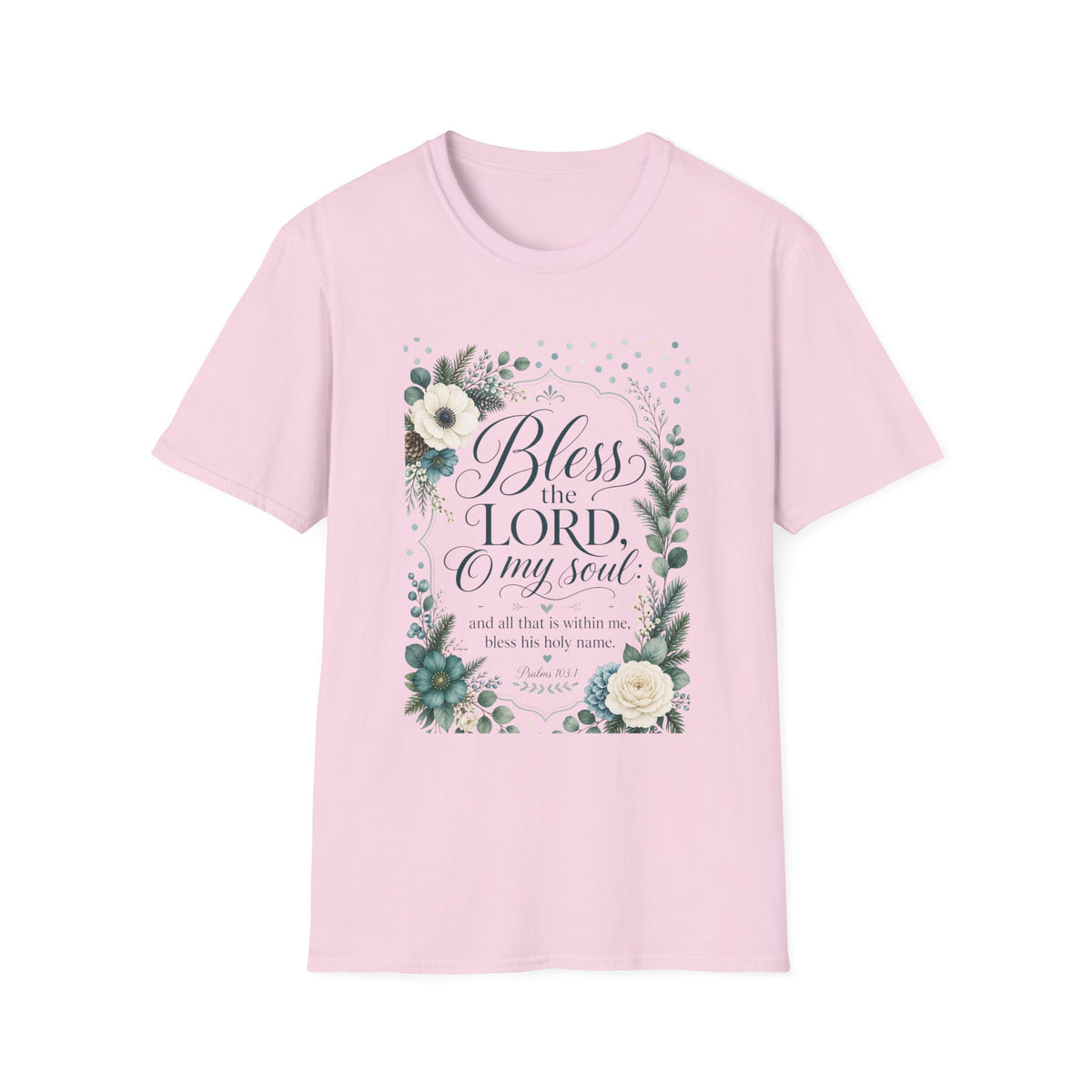 Bless the Lord Floral T-Shirt