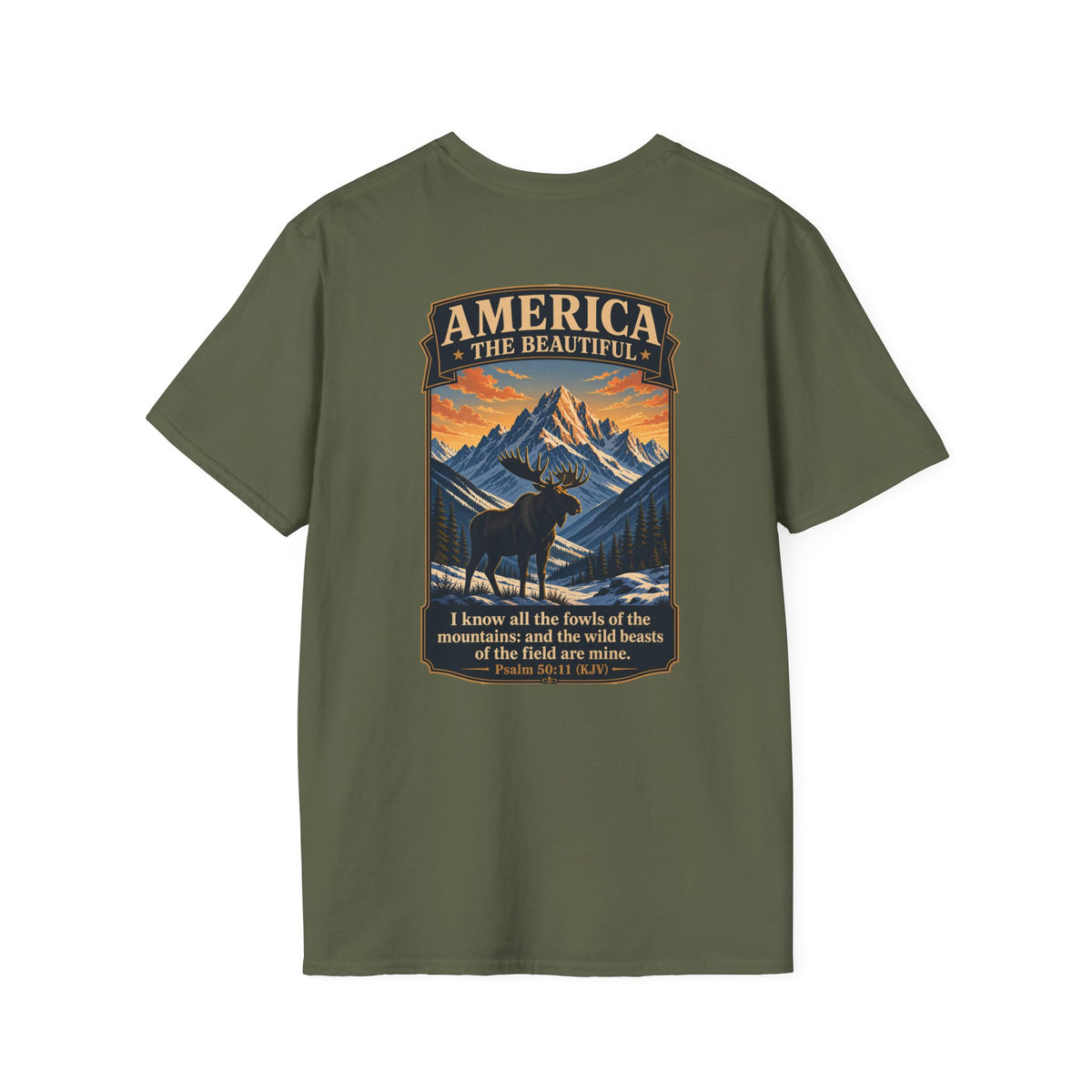 Alaskan Moose - America the Beautiful
