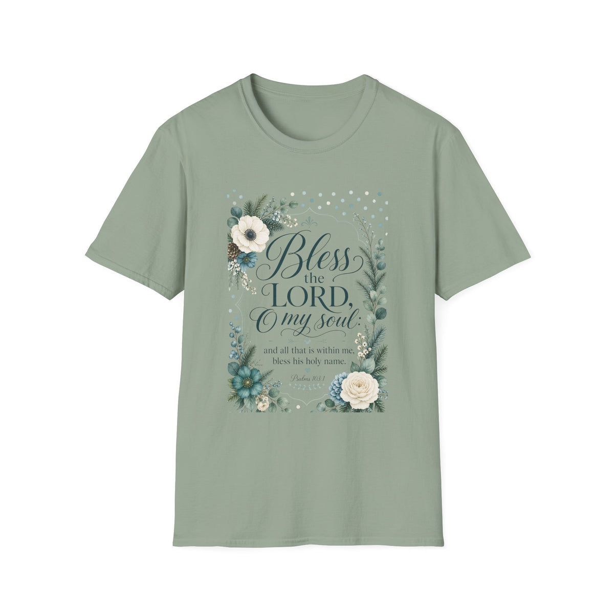 Bless the Lord Floral T-Shirt