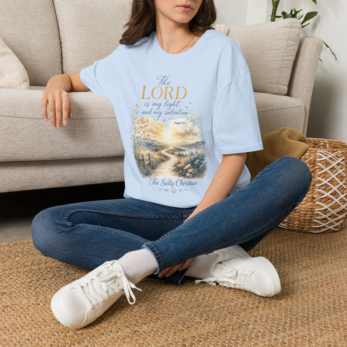 The Lord Is My Light T-Shirt — Psalm 27:1