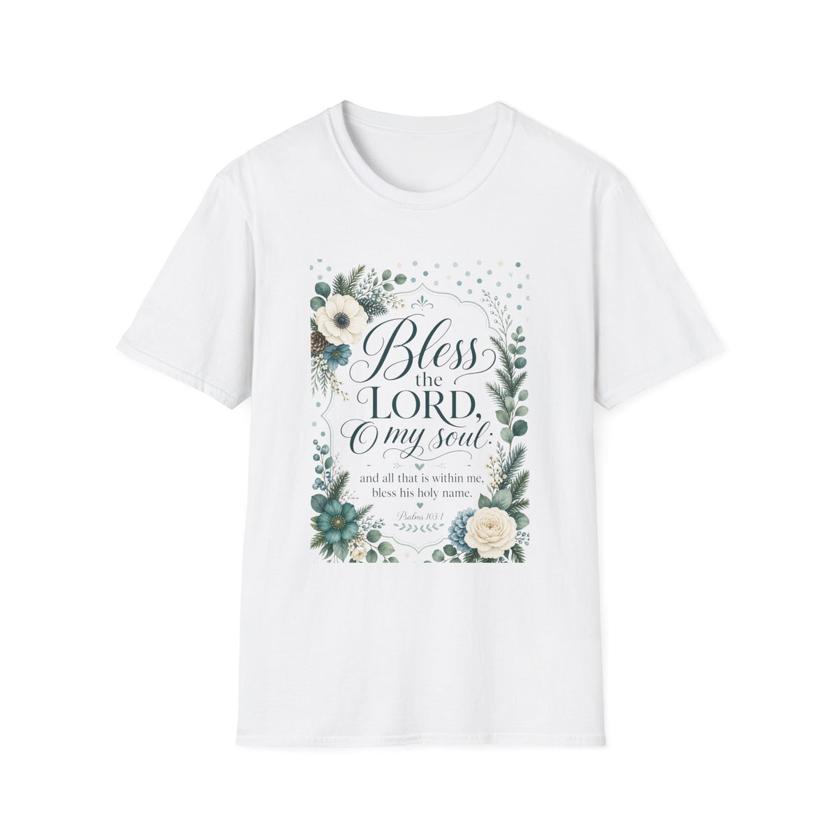 Bless the Lord Floral T-Shirt