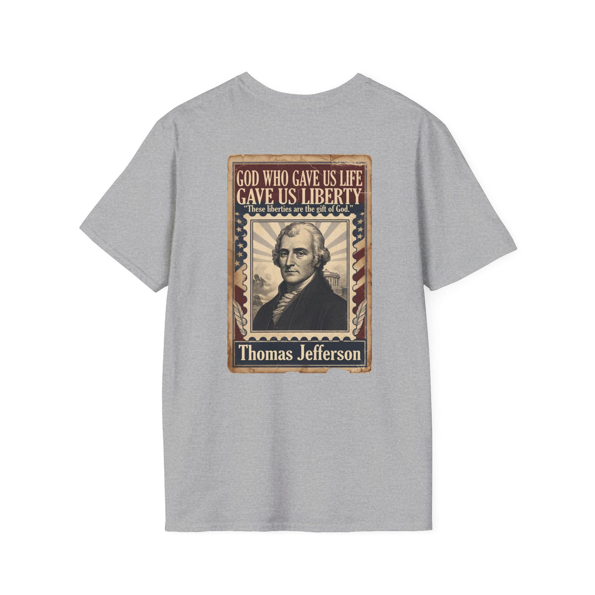 Thomas Jefferson Vintage Quote T-Shirt