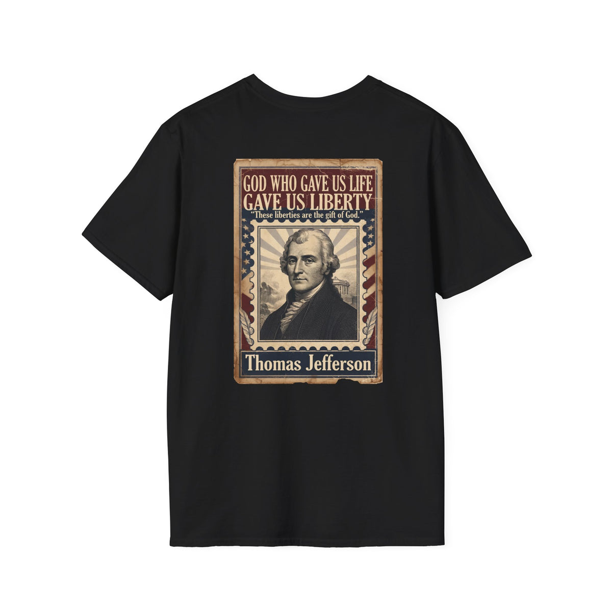 Thomas Jefferson Vintage Quote T-Shirt