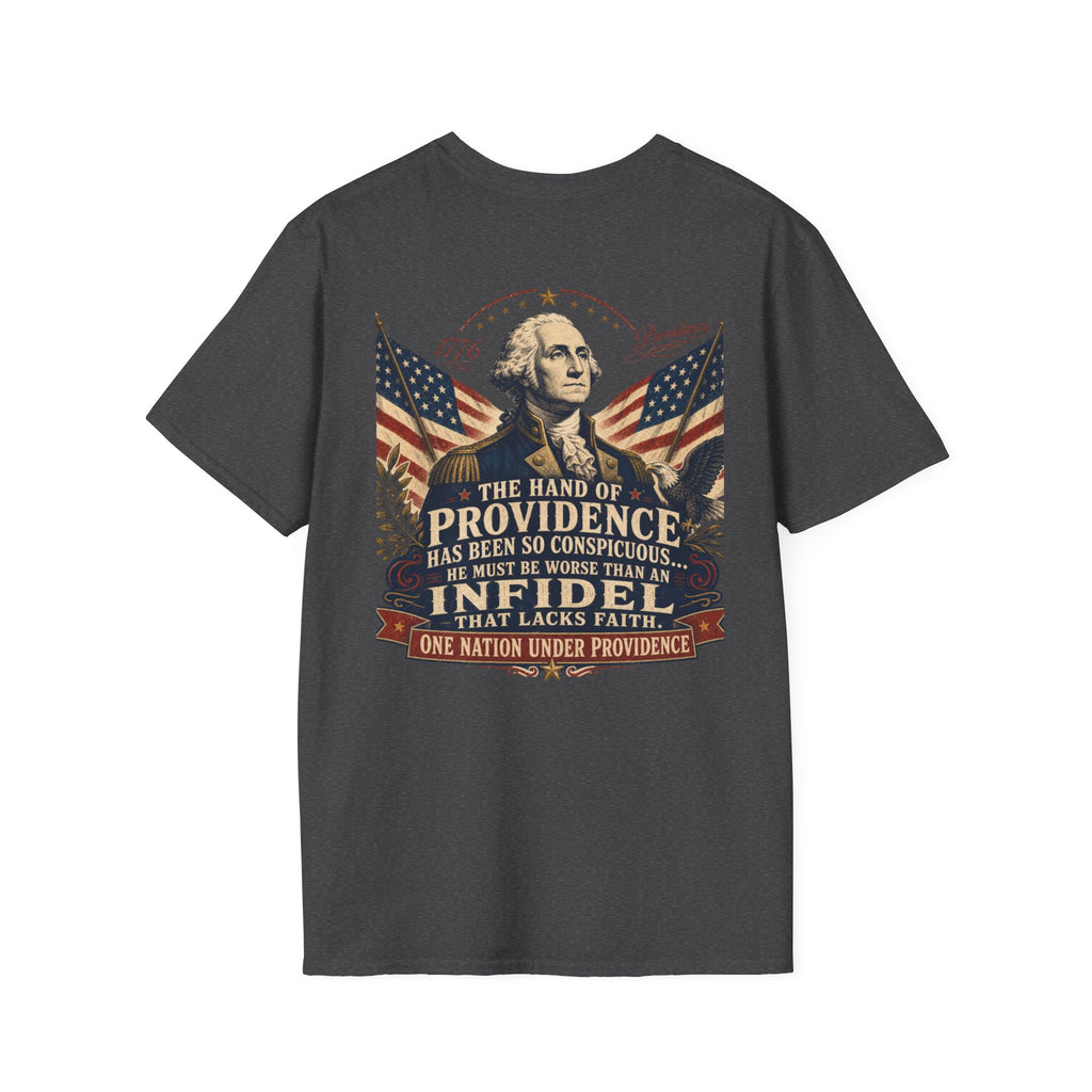 Front & Back George Washington Founding Fathers Vintage Tee