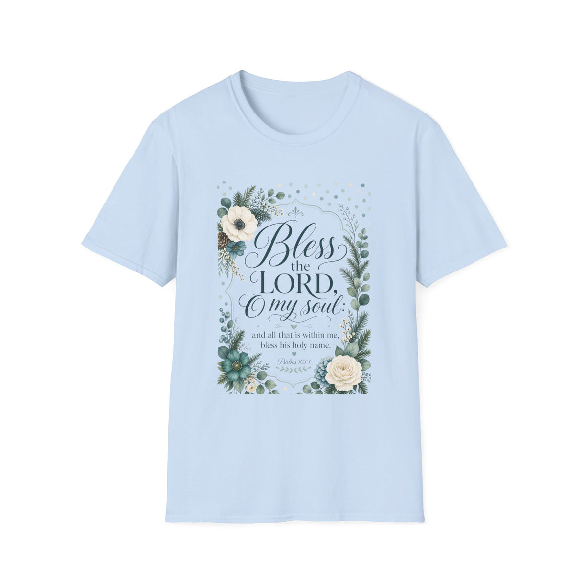 Bless the Lord Floral T-Shirt