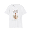 Strength and Honour Are Her Clothing T-Shirt — Inspirational Christian Women's Tee